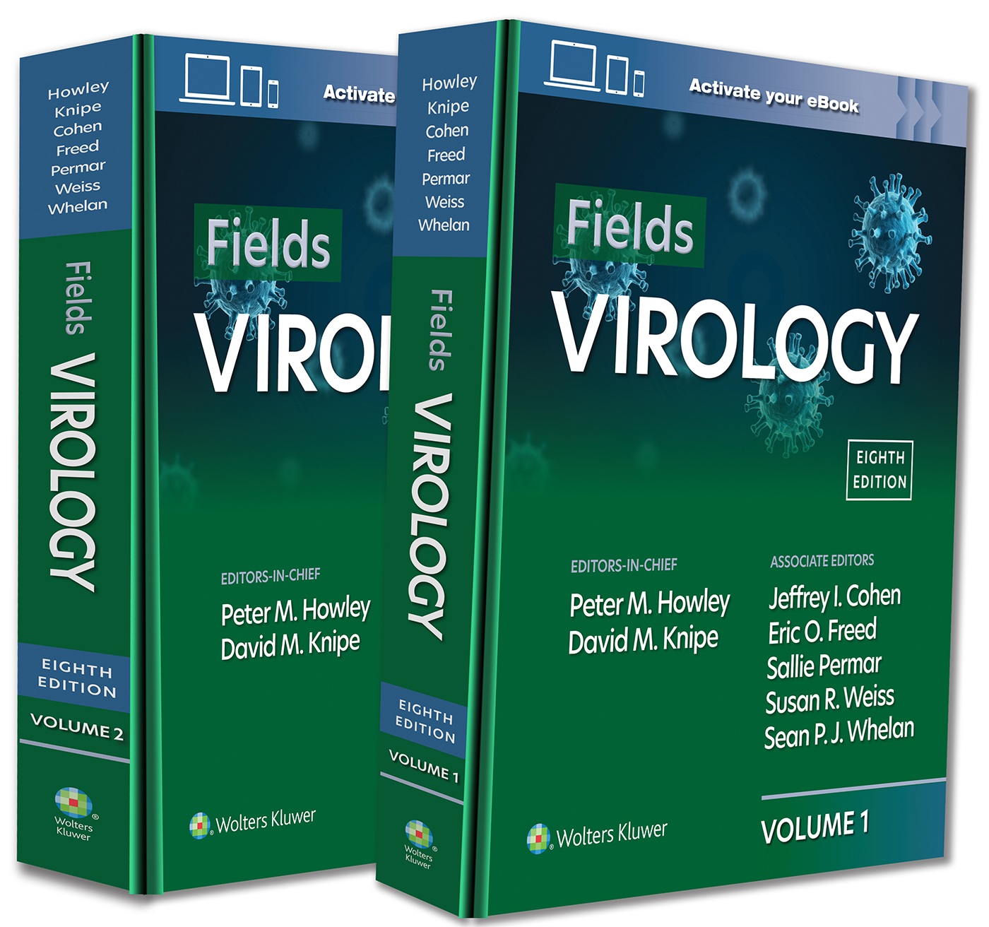 Fields Virology, 8th ed., in 2 vols.