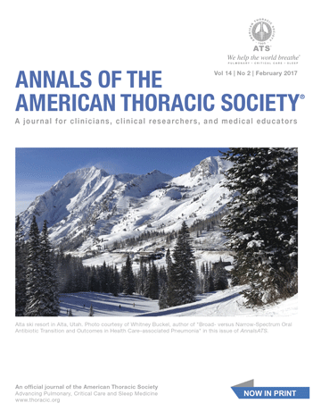 Annals of American Thoracic SocietyFormerly "Proceedings of American Thoracic Soc"