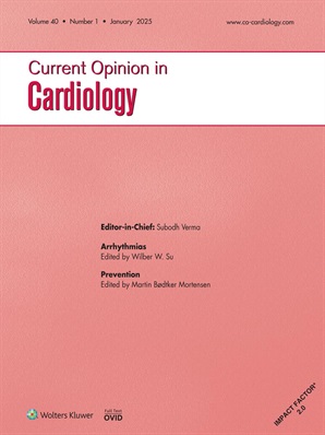 Current Opinion in Cardiology