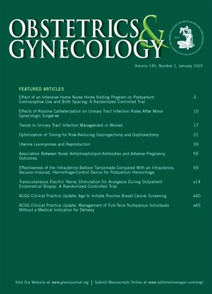 Obstetrics & Gynecology