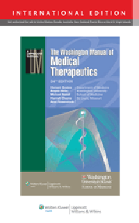 Washington Manual of Medical Therapeutics, 34th ed.(Int'l ed.)