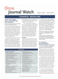 NEJM Journal Watch: General Medicine