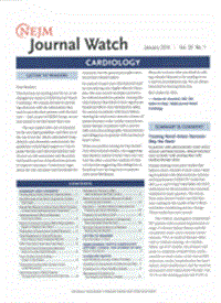 NEJM Journal Watch: Cardiology
