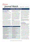 NEJM Journal Watch: General Medicine